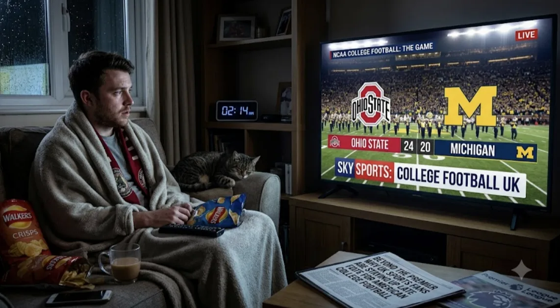 Beyond the Premier League: Why UK Sports Fans Are Staying Up Late for American College Football