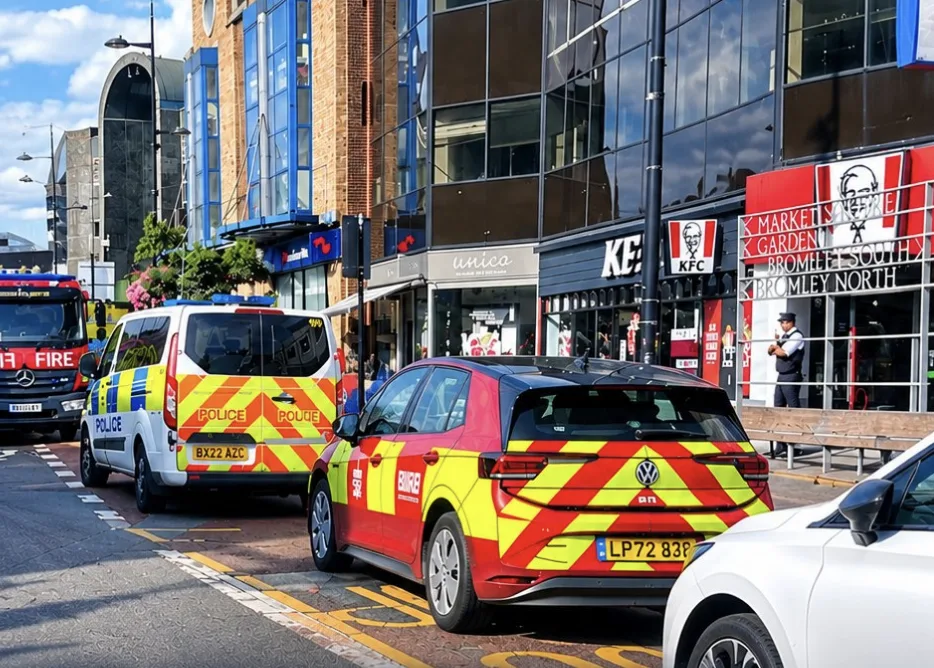 Seven arrested after knife fight at Bromley KFC leaves man critically injured