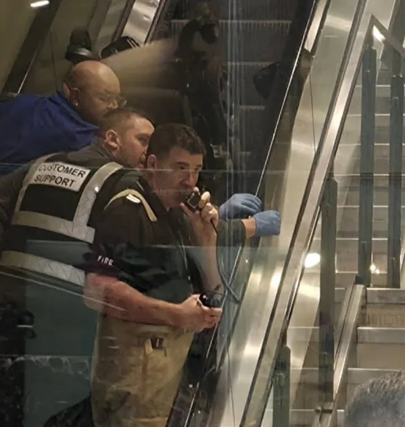 Emergency crews rush to River Island after mobility scooter incident on escalator