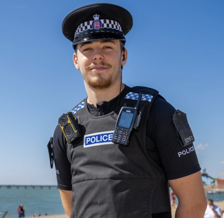 Police officer saves drowning man’s life after dramatic Southend beach rescue