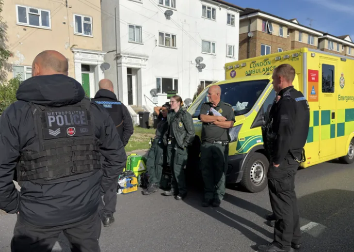 Man arrested on suspicion of GBH and false imprisonment after Croydon disturbance