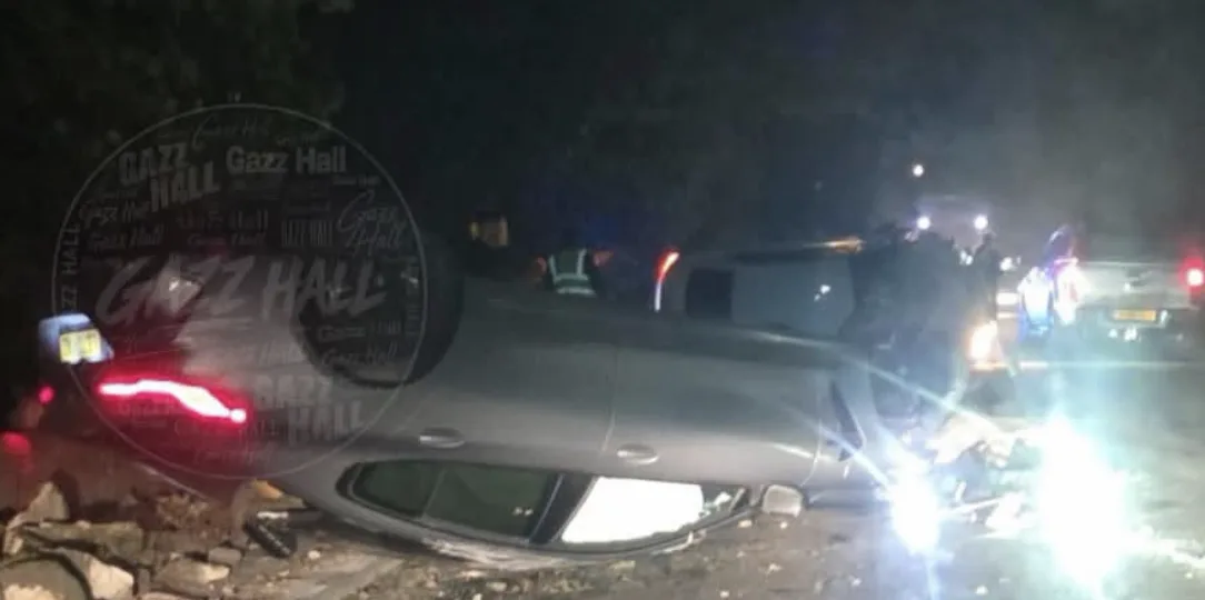 Two cars overturn in crash on Liley Lane in Mirfield