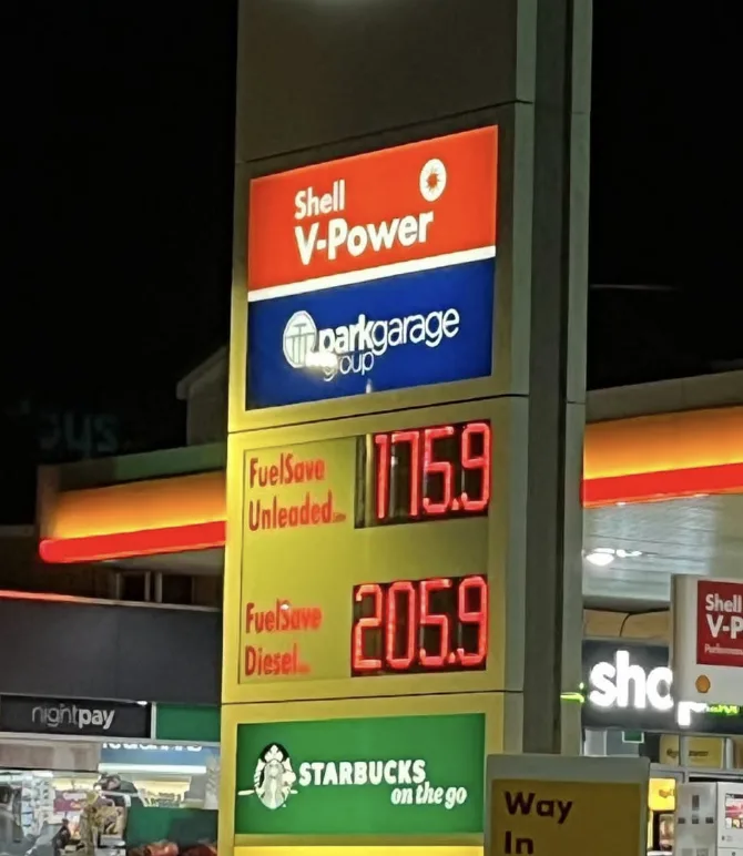 Diesel hits £2.05 a litre at some UK forecourts as drivers face renewed fuel price surge