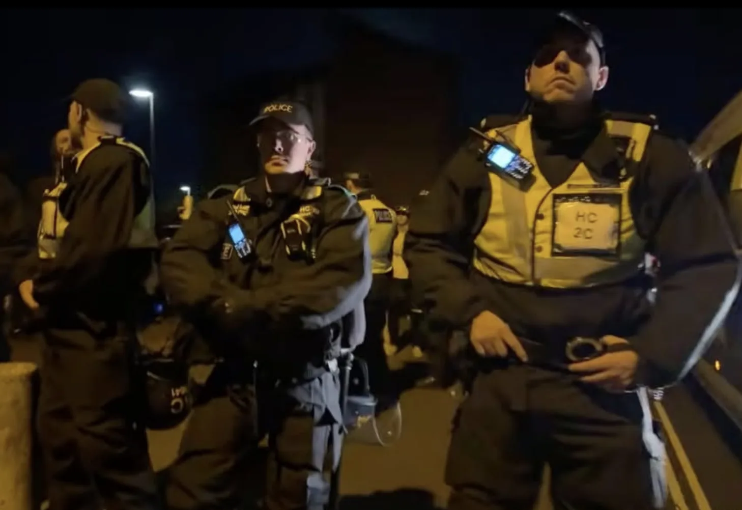 Six Arrested as Gosport Migrant Protest Turns Hostile Towards Police