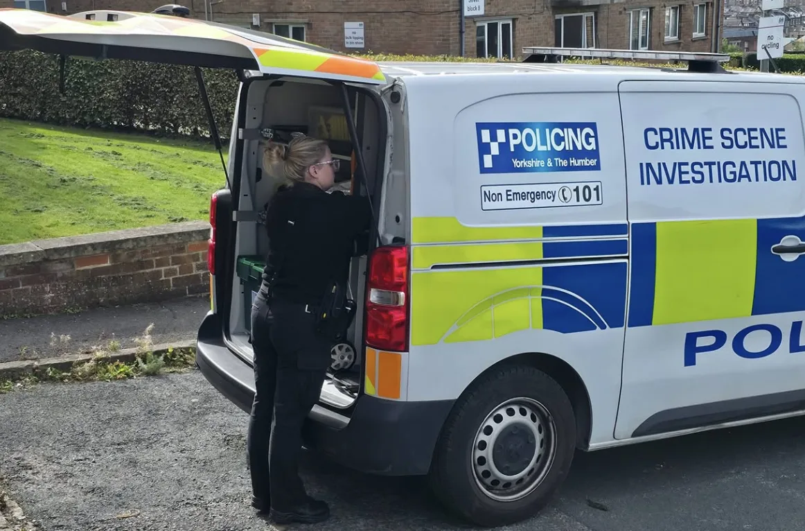 Forensic activity in Shipley linked to unexplained death of man on Cragg Road