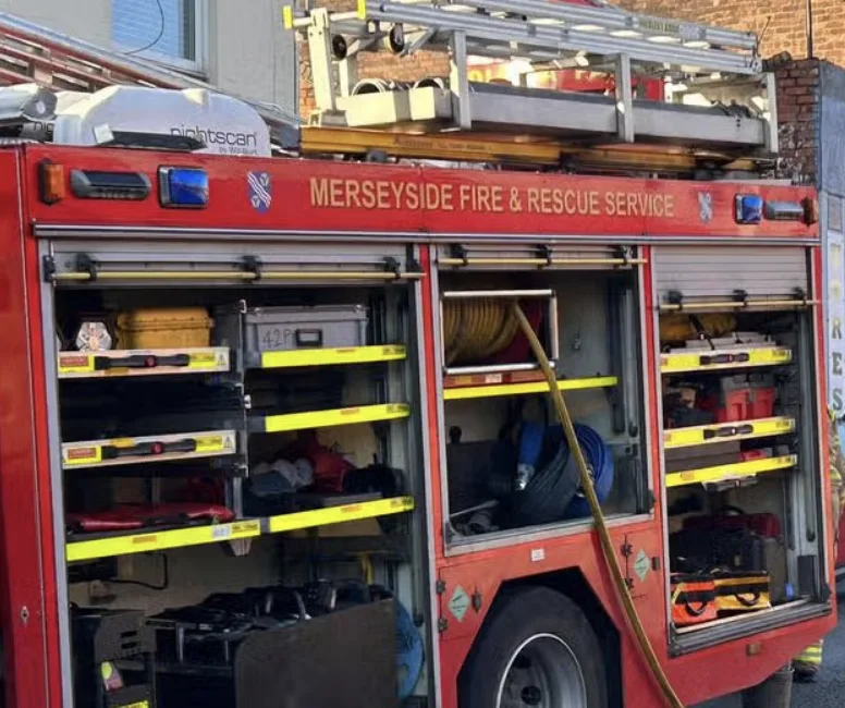 Person rescued from bedroom window as ten fire engines tackle major Tranmere garage blaze