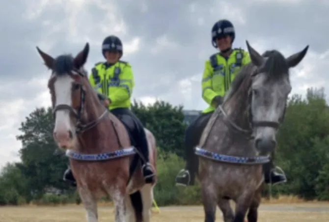 Police horses return to West Midlands streets after mounted unit reinstated