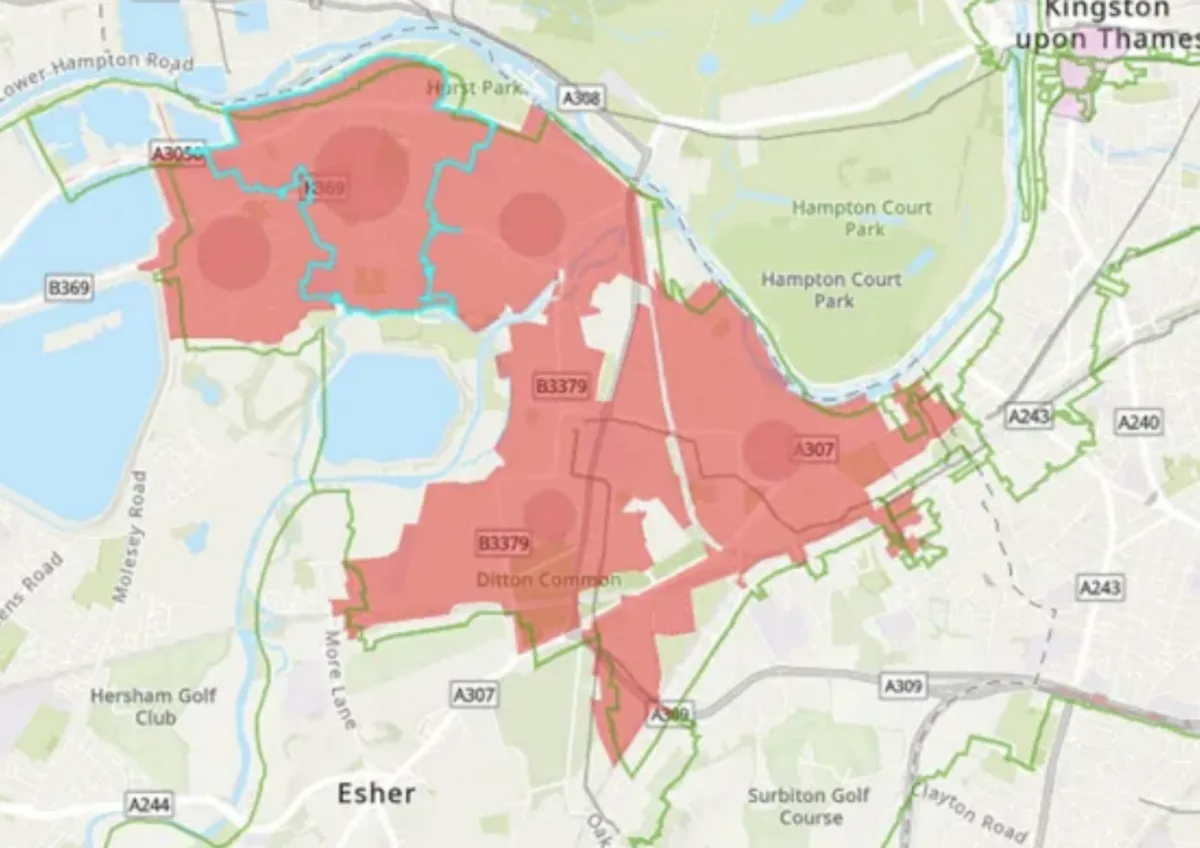 Thousands without water across south London and Surrey after major main bursts