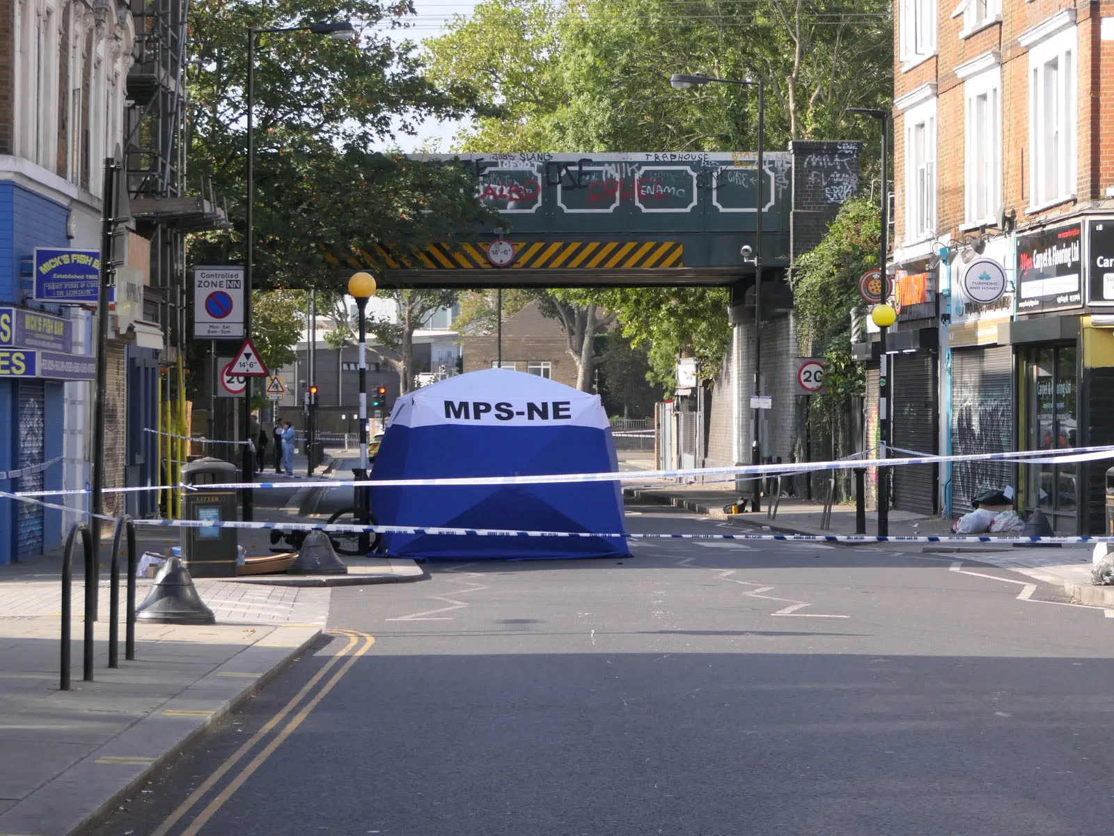 Two arrested on suspicion of murder after e-bike rider dies in North Kensington collision