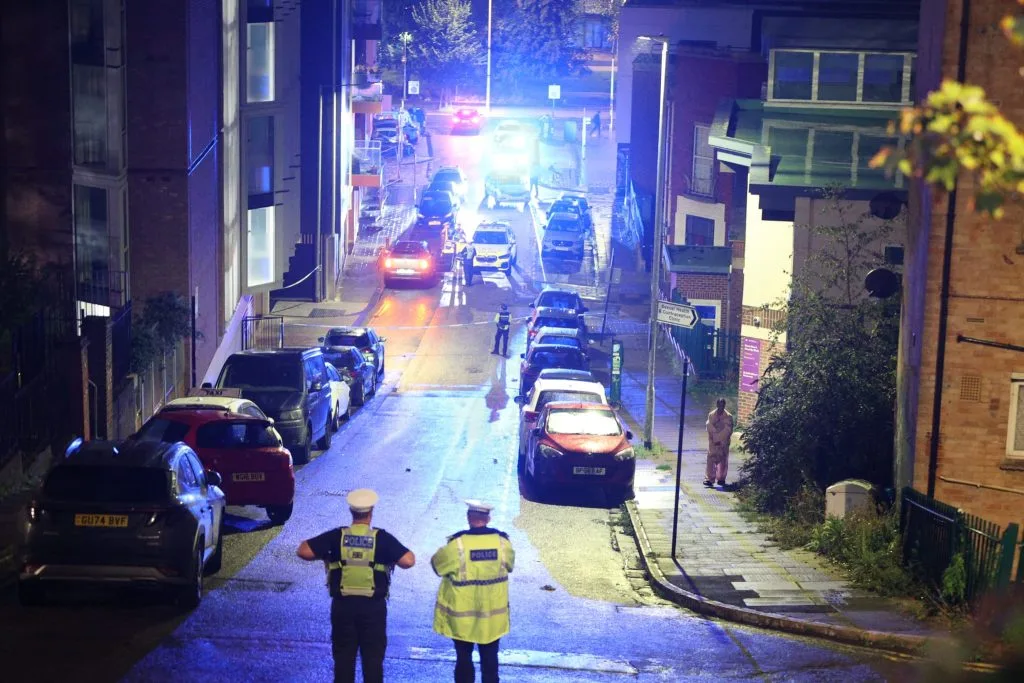 Police Incident in Brighton: Cars Damaged, Person Treated by Paramedics