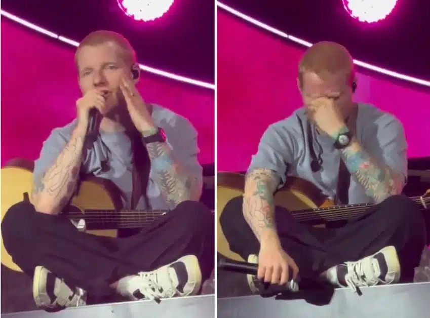 Emotional Ed Sheeran tells fans Philadelphia concert was ‘best show of my life’ after turbulent week