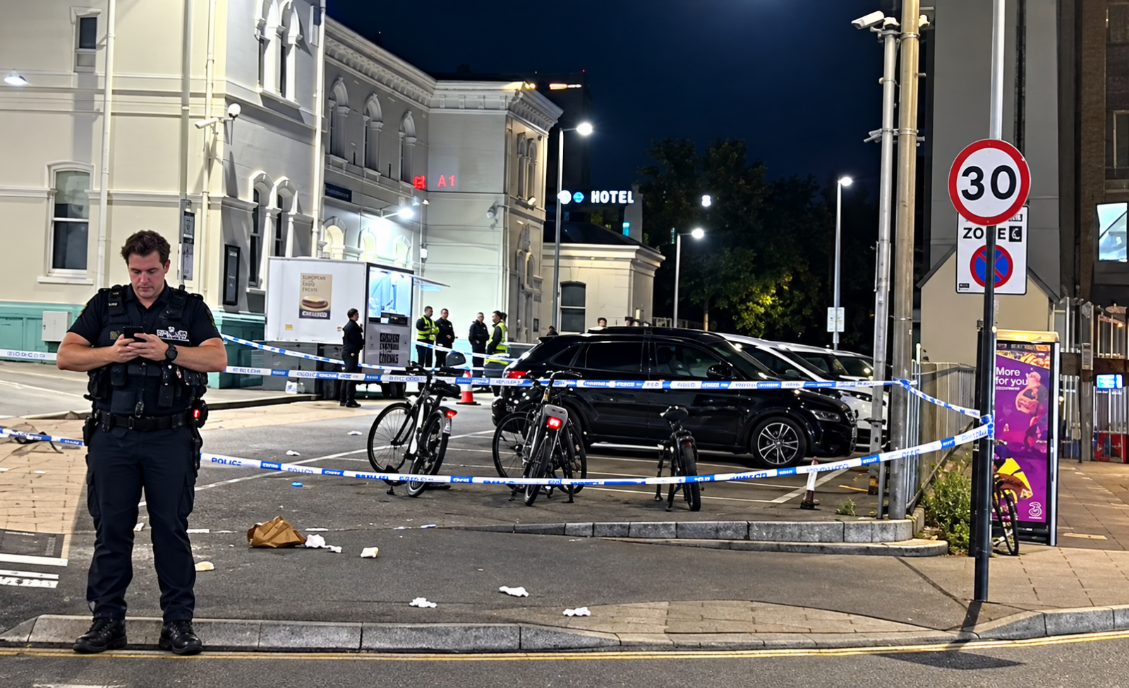 Emergency services called to Portslade Station after reports of a stabbing
