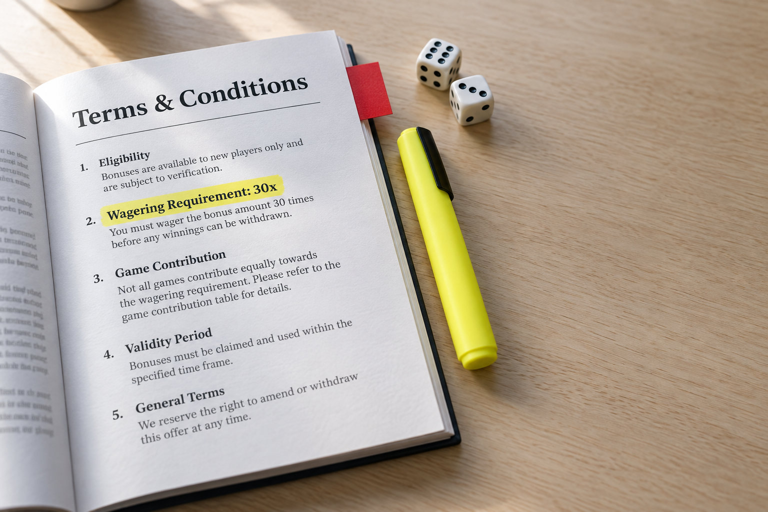 Casino Wagering Requirements: How to Read the Terms Behind an Offer
