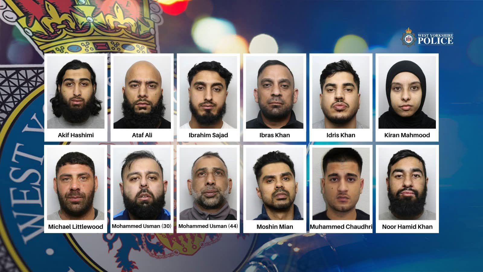 Twelve jailed for more than 100 years over industrial-scale Class A drugs operation
