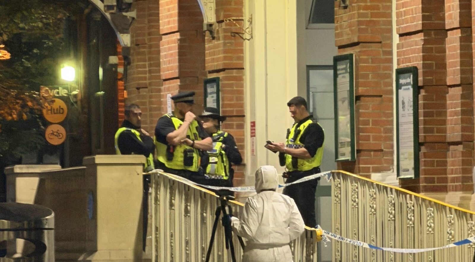 Worthing railway station closed after reported incident