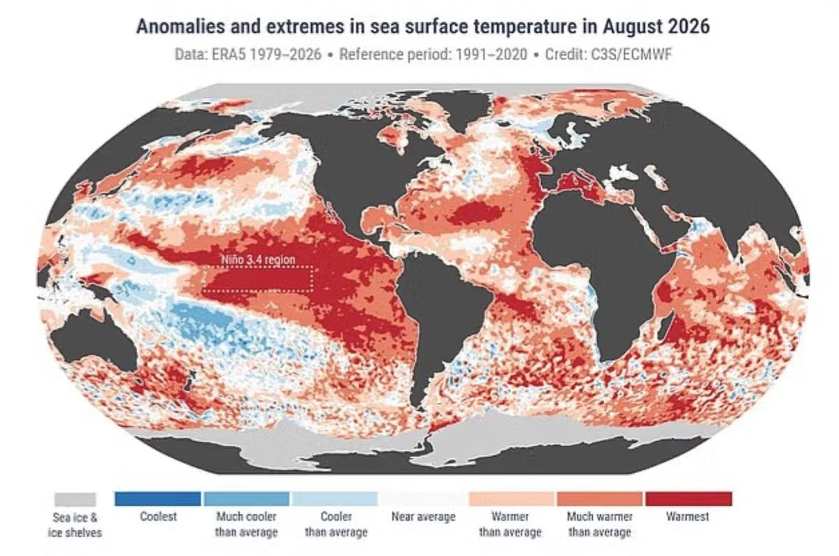 Record-breaking El Niño strengthens ahead of December peak