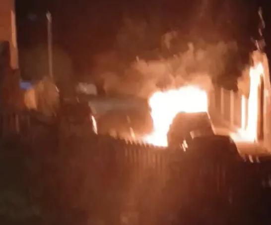 Firefighters tackle car blaze in Ramsgate