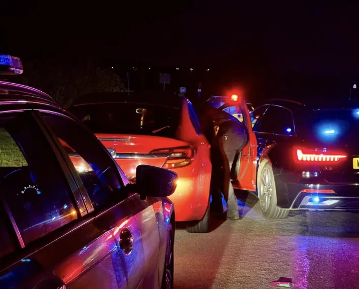 Nine arrested and four vehicles seized in South Devon road policing operation