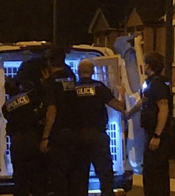 Police called after man seen on shop roof during late-night disturbance in Park Gate
