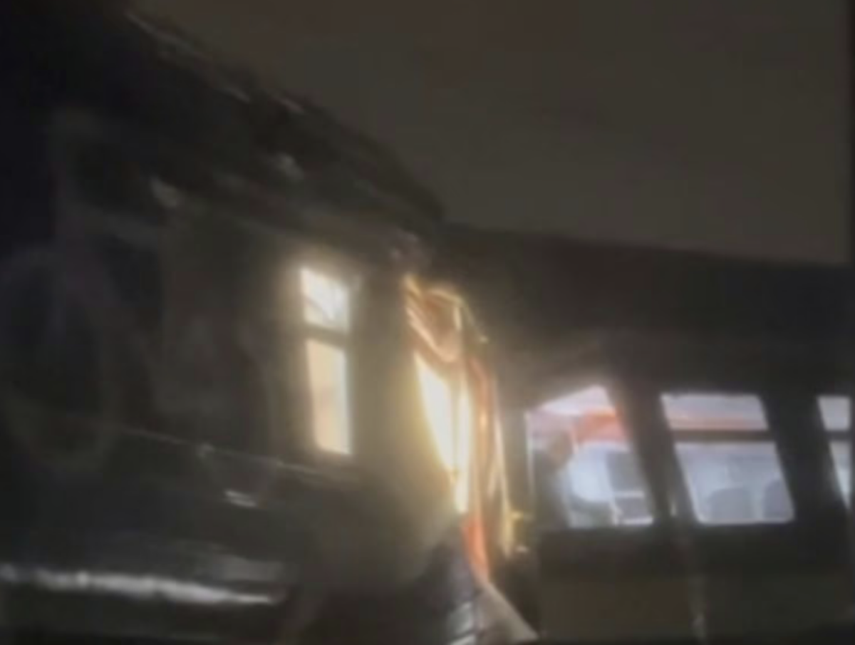 Eight injured after passenger train collides with locomotive in Lviv