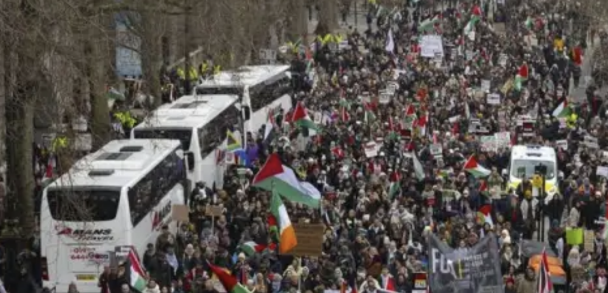 Met imposes protest conditions ahead of Palestine Coalition march through central London