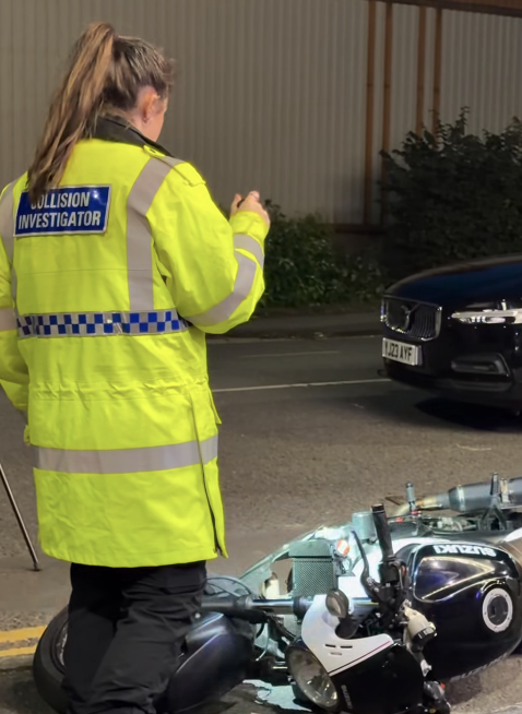 Pedestrian seriously injured after motorcycle pursued by police crashes in Bradford