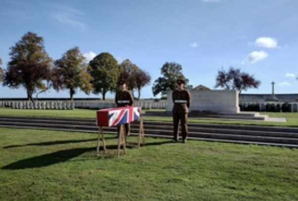 Unknown West Yorkshire Regiment soldier buried in France more than a century after First World War death