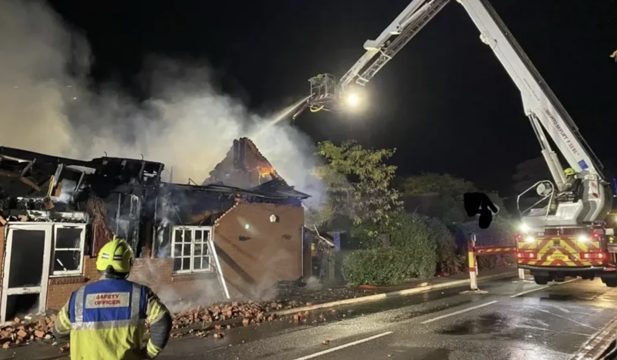 Harvester restaurant severely damaged after major fire in Stanway