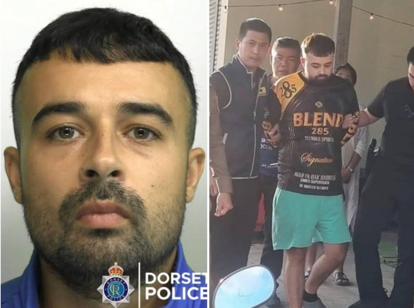 Bournemouth abuser jailed for nine years after fleeing to Thailand