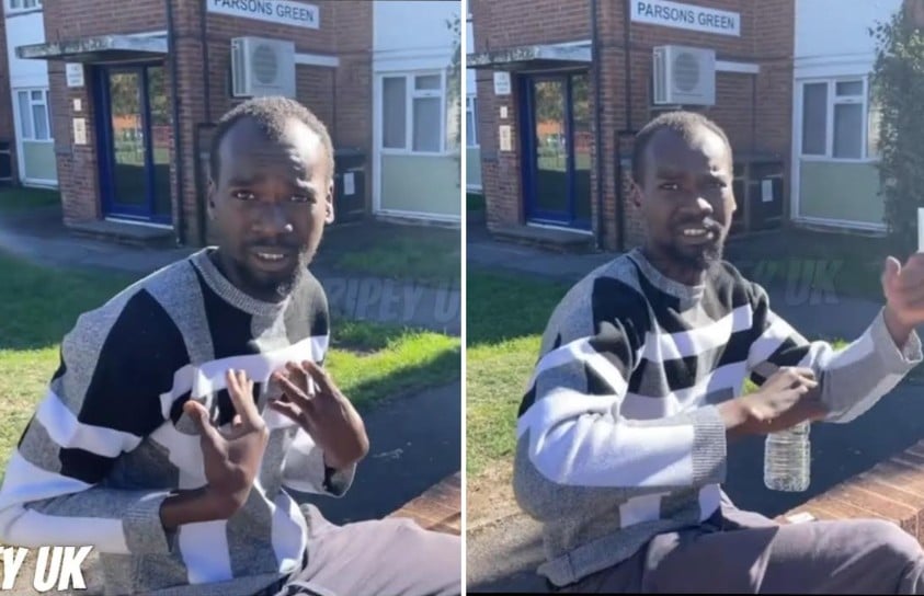 Video sparks row after man confronted in park over immigration
