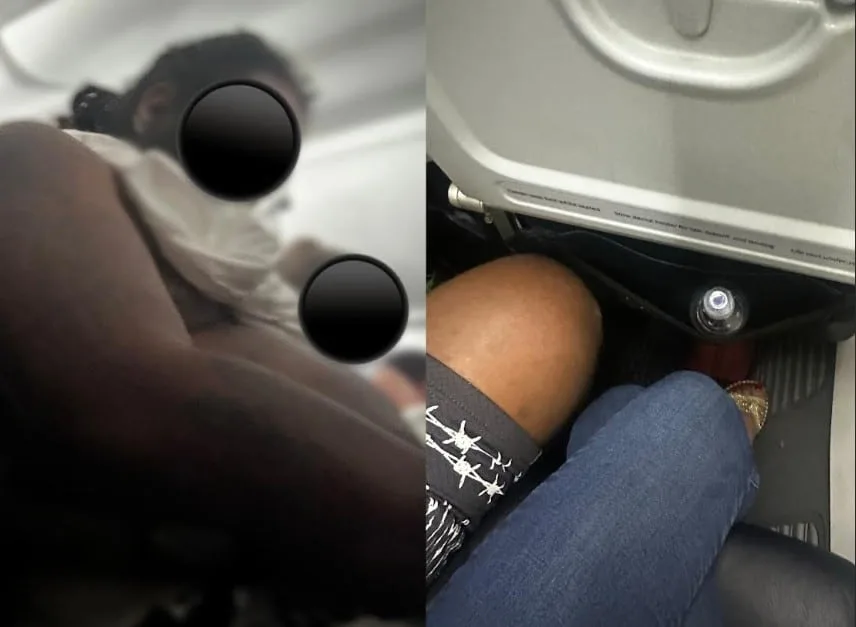 American Airlines passenger complains after seatmate removes shirt and ‘takes over’ part of her seat