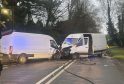 Person Rescued After Head-On Collision on A22