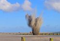 Controlled Explosion on West Wittering Beach