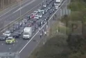 M6 brought to a standstill near Rugby after police incident  later car fire adds delays – UKNIP