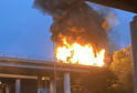 Massive Lorry Fire Shuts M2 Motorway Near Rochester In Both Directions