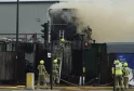 Firefighters Investigate Cause of Barking Blaze as Shipping Containers and Van Catch Fire – UKNIP