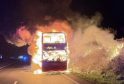 Major Chaos as Double-Decker Bus Blaze Shuts A30 Westbound Near Launceston – UKNIP