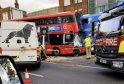 Van Smashes Into Bus on Tottenham High Road – Major Road Closure! – UKNIP
