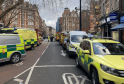 A Man Was Trapped Beneath A Hydraulic Urinal Below Street Level In Central London, And Firefighters Were Called