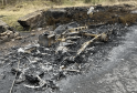 Abandoned Caravans in Kennoway Set Ablaze in Suspected Arson Incident