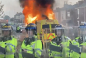 Britain’s Riot Carnage Deepens: Police Injured as People wanting to be heard Clash with Muslim Groups Amid Nationwide Unrest
