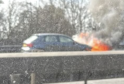 Car Fire on Blue Bell Hill in Maidstone – No Injuries Reported