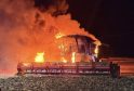 Combine Harvester Fire Near Thaxted Prompts Fire Safety Warning for Farmers