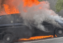 Early Morning Car Fire on M2 Between Junctions 2 and 3 Prompts Emergency Response