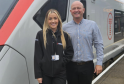 Family Affair: Rhymney Father and Daughter Both Become Train Drivers