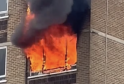 Fire Erupts in London Tower Block, Engulfing Multiple Floors