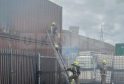 Firefighters Tackle Blaze at Barking Industrial Estate