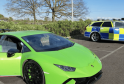 Lamborghini Driver Caught on M42 Without Front Number Plate or Valid MOT