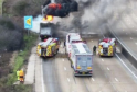 Lorry Fire Shuts Road in Hertfordshire County Hertfordshire Direction Anti-clockwise Impact Carriageway Closure Effect Expect Delays