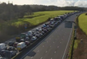 M25 Chaos: Vehicle Fire Halts Traffic Between J5 and J6